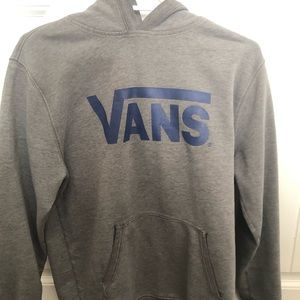 Vans grey hoodie.